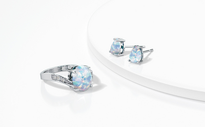 White Opal Jewelry