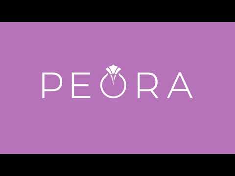 Video of Peora 14 Karat Yellow Gold Pear Shape 2.50 Carats Created Pink Sapphire Diamond Pendant P9602. Includes a Peora gift box. Free shipping, 30-day returns, authenticity guaranteed. 