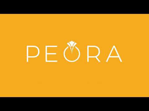 Video of 14 Kt White Gold Round Cut 1.50 ct Citrine Earrings E18448 by Peora Jewelry. Includes a Peora gift box. Free shipping, 30-day returns, authenticity guaranteed. 
