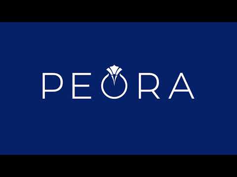 Video of 14 kt White Gold Round Cut 1.50 ct Blue Sapphire Pendant P8978 by Peora Jewelry. Includes a Peora gift box. Free shipping, 30-day returns, authenticity guaranteed. 