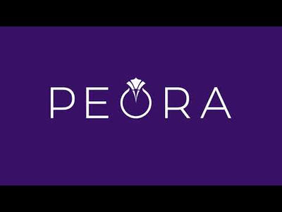 Video of Peora 14K Yellow Gold Princess Cut 2.50 Carats Created Alexandrite Stud Earrings E18986. Includes a Peora gift box. Free shipping, 30-day returns, authenticity guaranteed. 