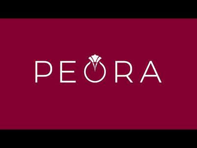 Video of Peora Created Ruby with Genuine Diamond Pendant in 14K White Gold P8932. Includes a Peora gift box. Free shipping, 30-day returns, authenticity guaranteed. 