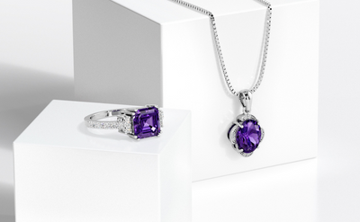 Peora Amethyst Jewelry Collection