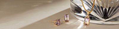 Diamond accent stone jewelry, fine gemstone jewelry with natural diamond accents