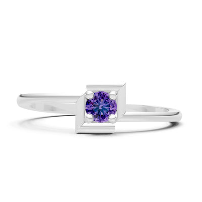 Petite Solitaire Solara Core Ring