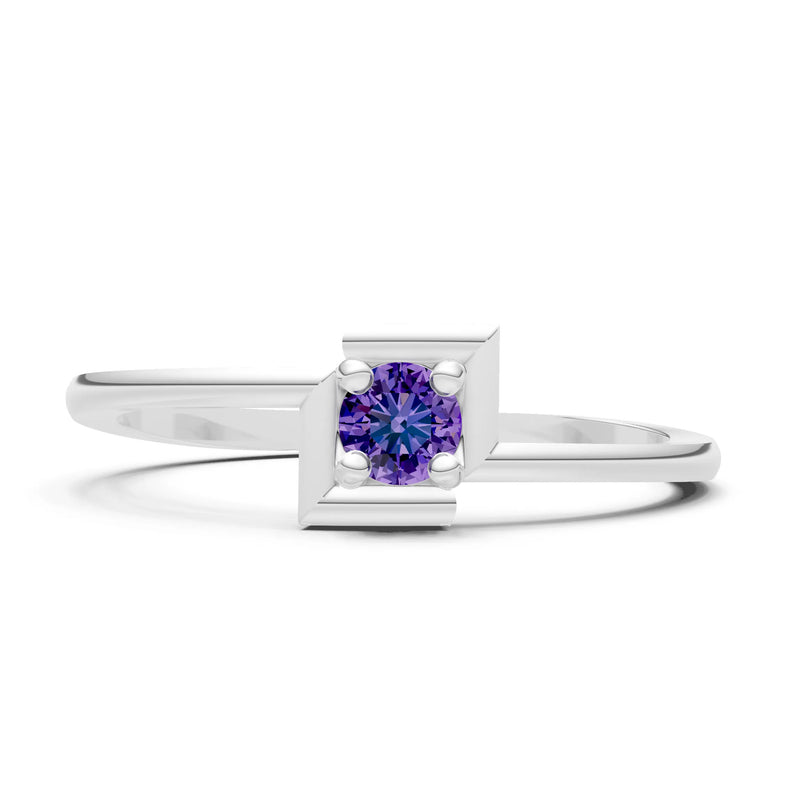 Petite Solitaire Solara Core Ring