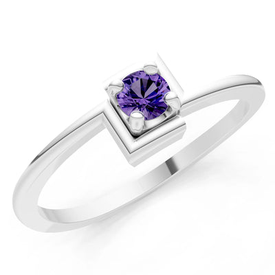 Petite Solitaire Solara Core Ring