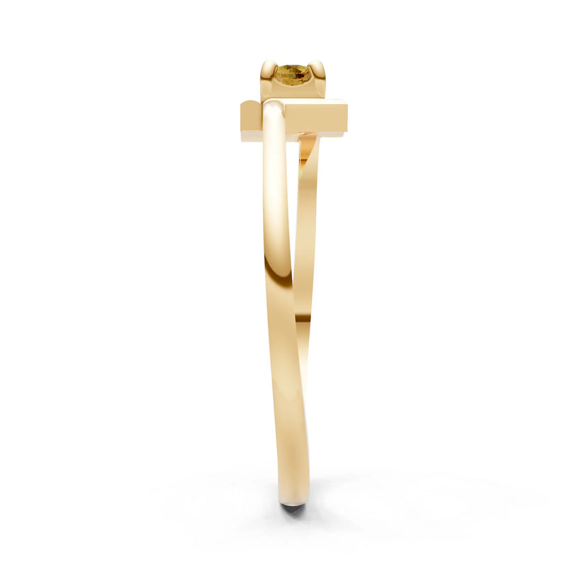 Petite Solitaire Solara Core Ring