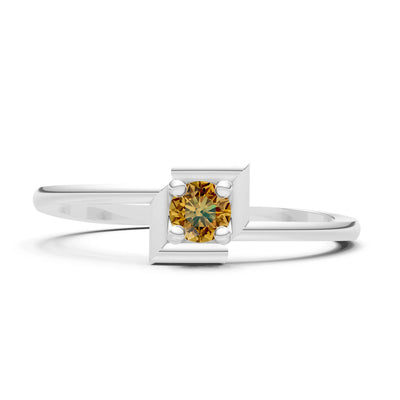 Petite Solitaire Solara Core Ring