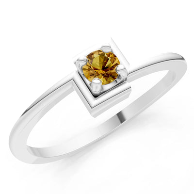 Petite Solitaire Solara Core Ring
