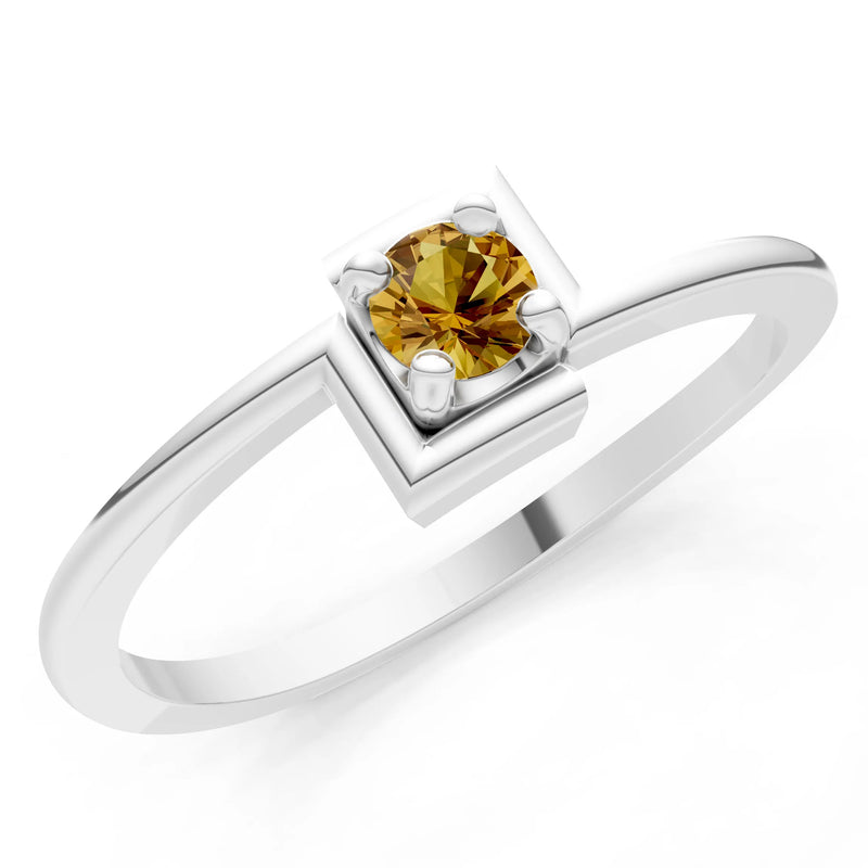 Petite Solitaire Solara Core Ring