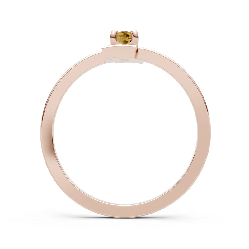 Petite Solitaire Solara Core Ring