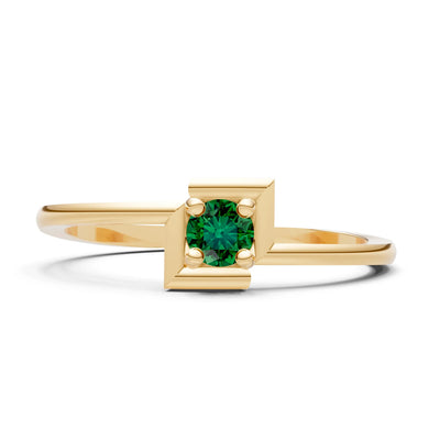 Petite Solitaire Solara Core Ring