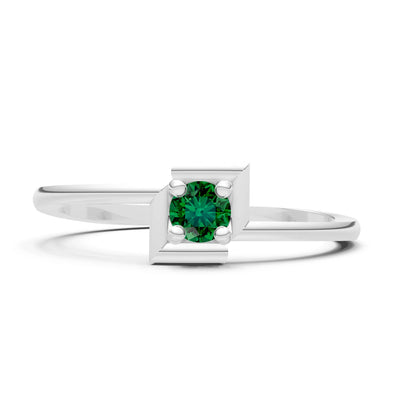Petite Solitaire Solara Core Ring