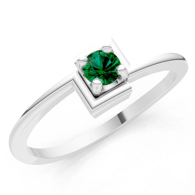 Petite Solitaire Solara Core Ring
