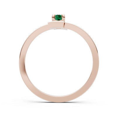 Petite Solitaire Solara Core Ring