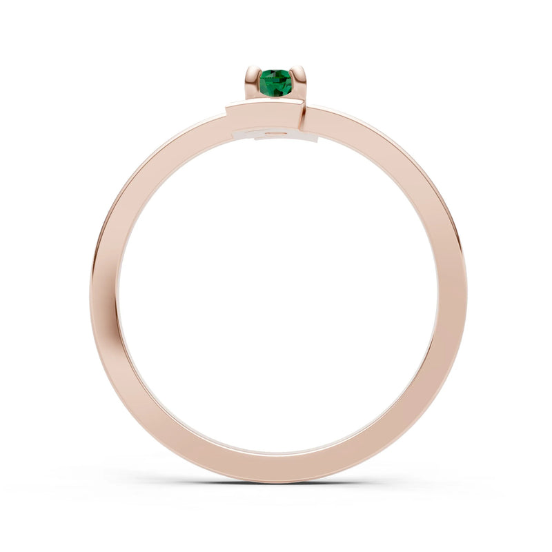 Petite Solitaire Solara Core Ring