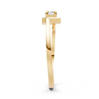 Petite Solitaire Solara Core Ring