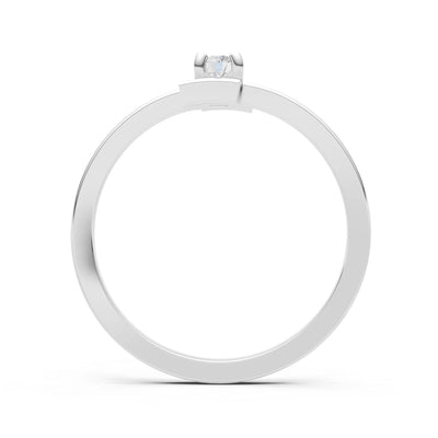 Petite Solitaire Solara Core Ring