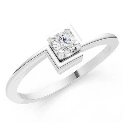 Petite Solitaire Solara Core Ring