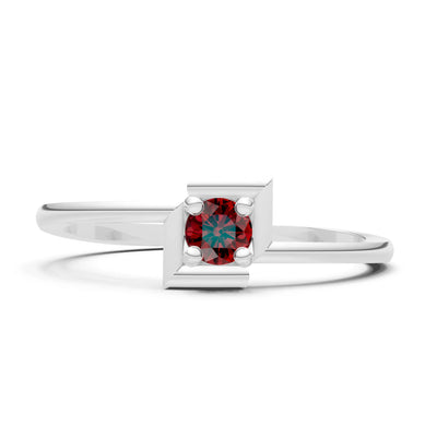 Petite Solitaire Solara Core Ring
