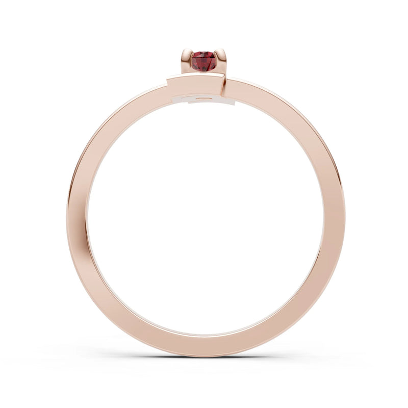 Petite Solitaire Solara Core Ring