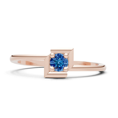 Petite Solitaire Solara Core Ring