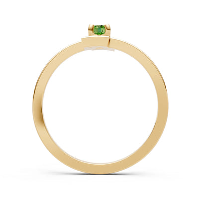 Petite Solitaire Solara Core Ring