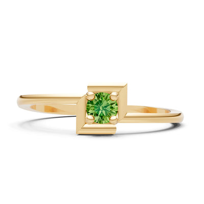 Petite Solitaire Solara Core Ring