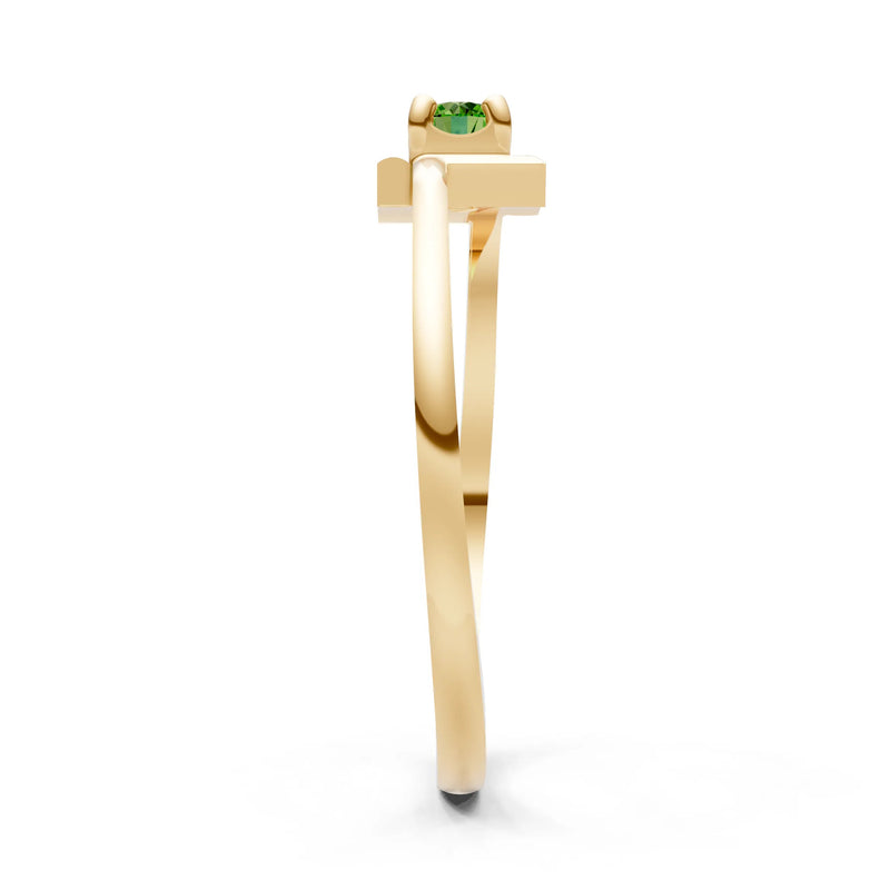 Petite Solitaire Solara Core Ring