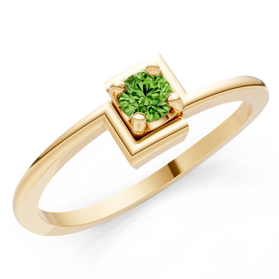 Petite Solitaire Solara Core Ring