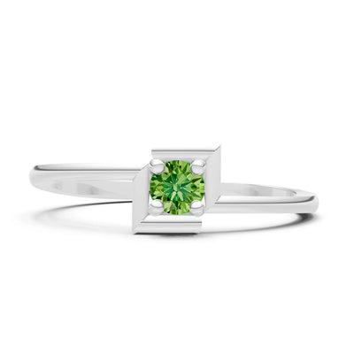Petite Solitaire Solara Core Ring