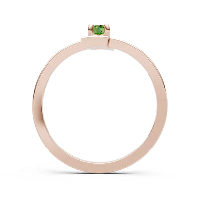Petite Solitaire Solara Core Ring
