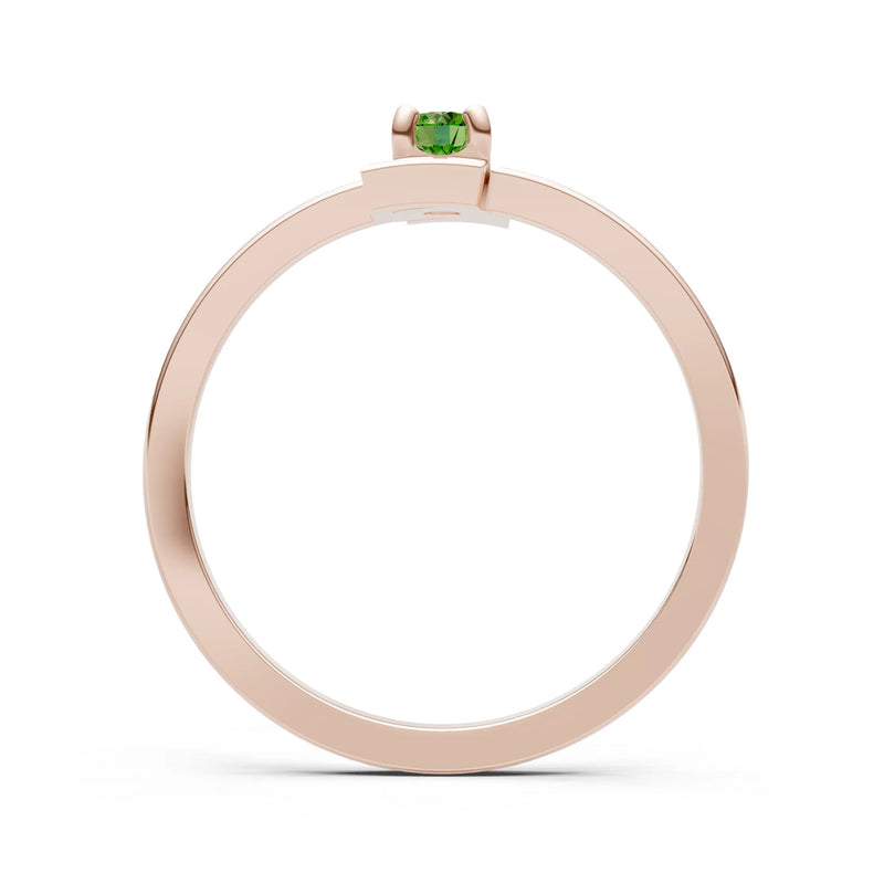 Petite Solitaire Solara Core Ring