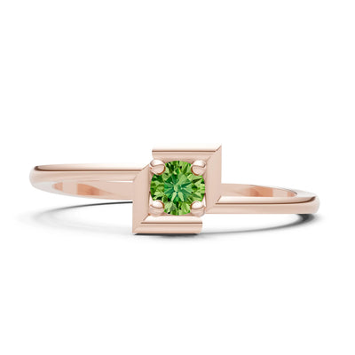 Petite Solitaire Solara Core Ring