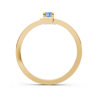 Petite Solitaire Solara Core Ring