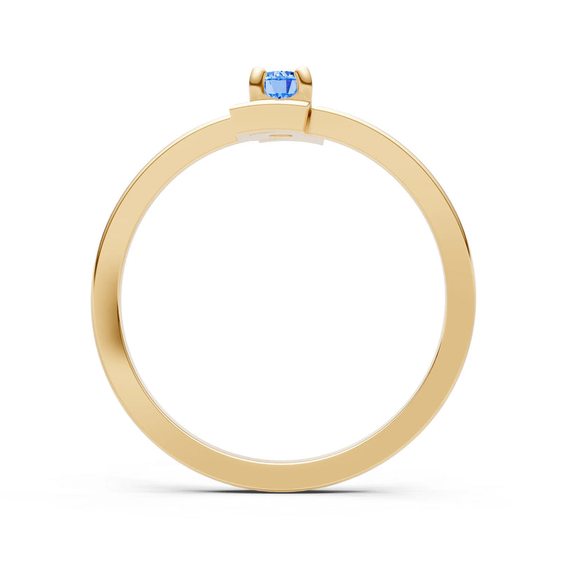 Petite Solitaire Solara Core Ring