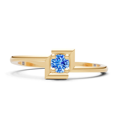 Petite Solitaire Solara Core Ring