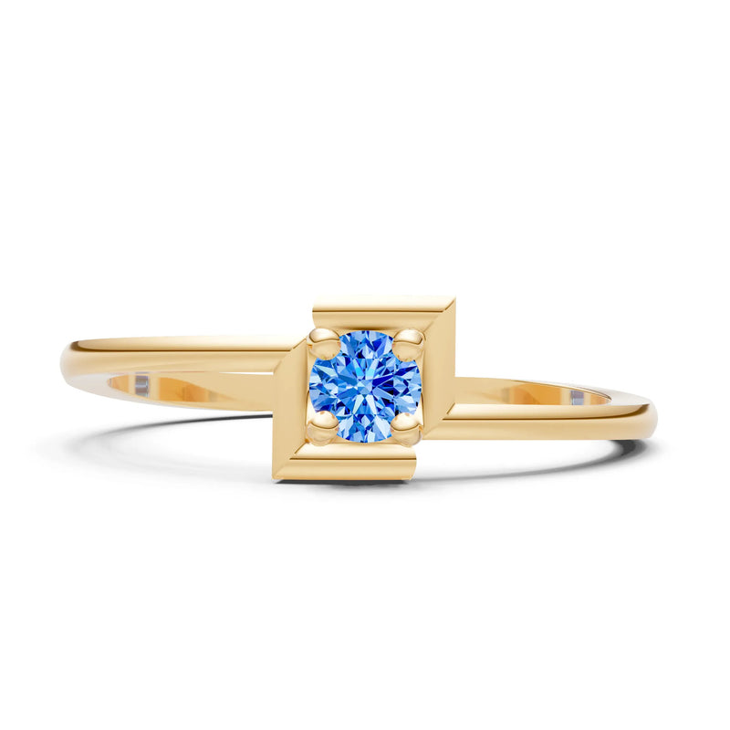 Petite Solitaire Solara Core Ring