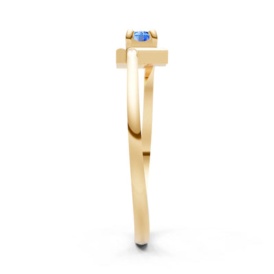 Petite Solitaire Solara Core Ring