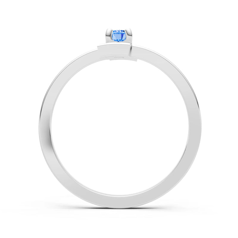 Petite Solitaire Solara Core Ring