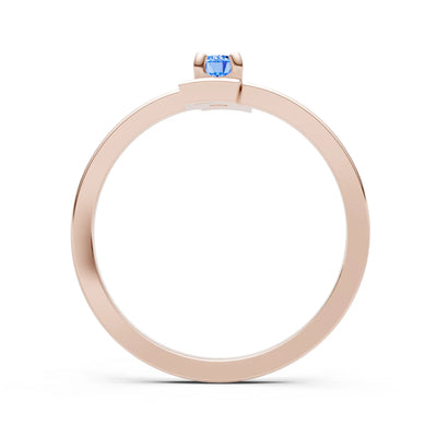 Petite Solitaire Solara Core Ring