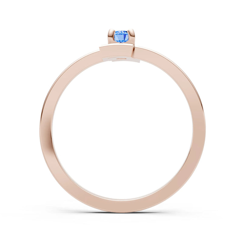 Petite Solitaire Solara Core Ring