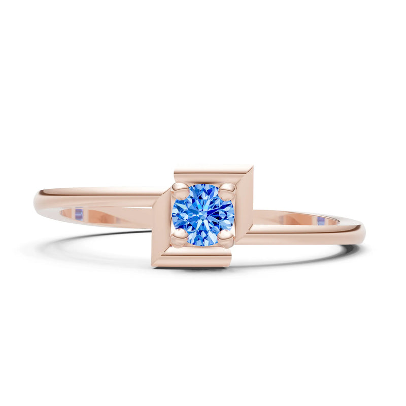 Petite Solitaire Solara Core Ring