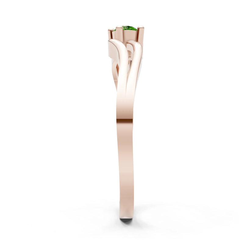 Split Shank Tiny Solitaire Ring