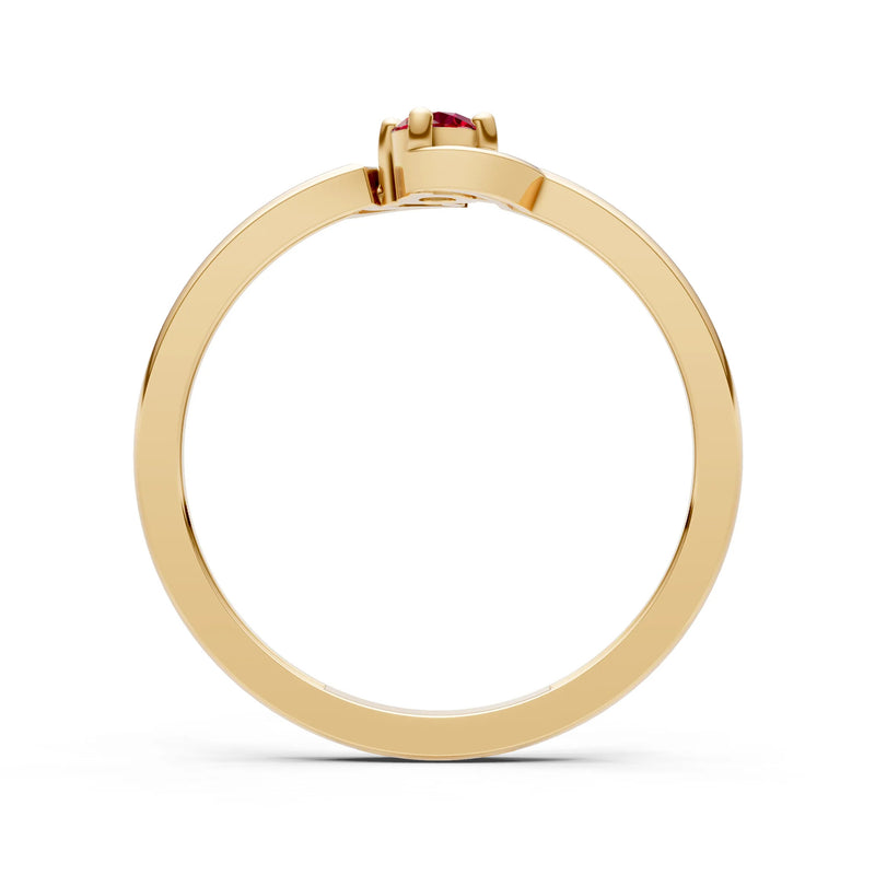 Petite Solitaire Orion Ring