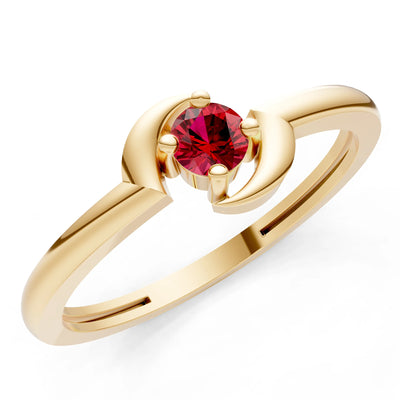 Petite Solitaire Orion Ring