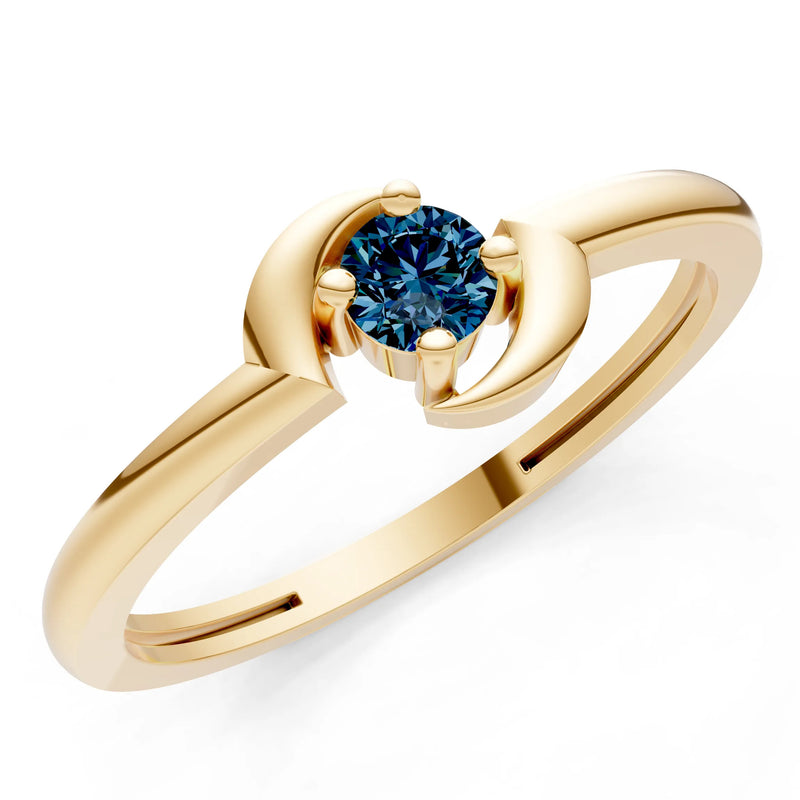 Petite Solitaire Orion Ring