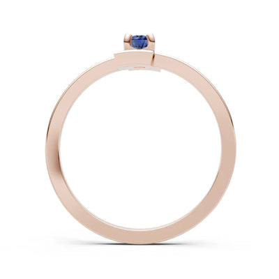 Petite Solitaire Solara Core Ring