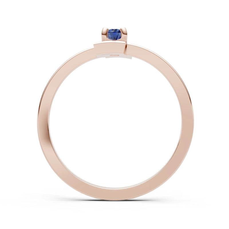 Petite Solitaire Solara Core Ring